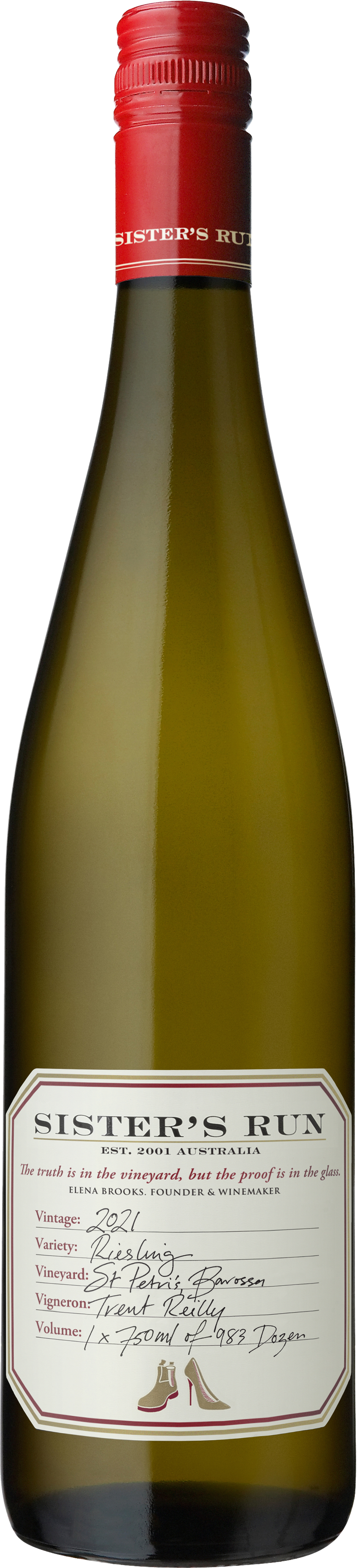 Sister's Run St Petri's Barossa Riesling 2021 Barossa Valley